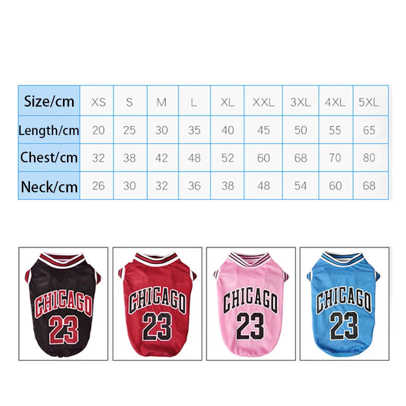 Basketball Jerseys For Dogs