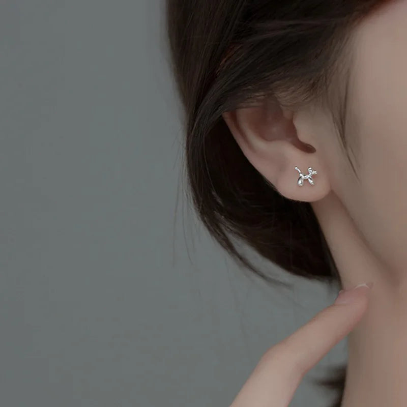 Balloon Dog Earrings