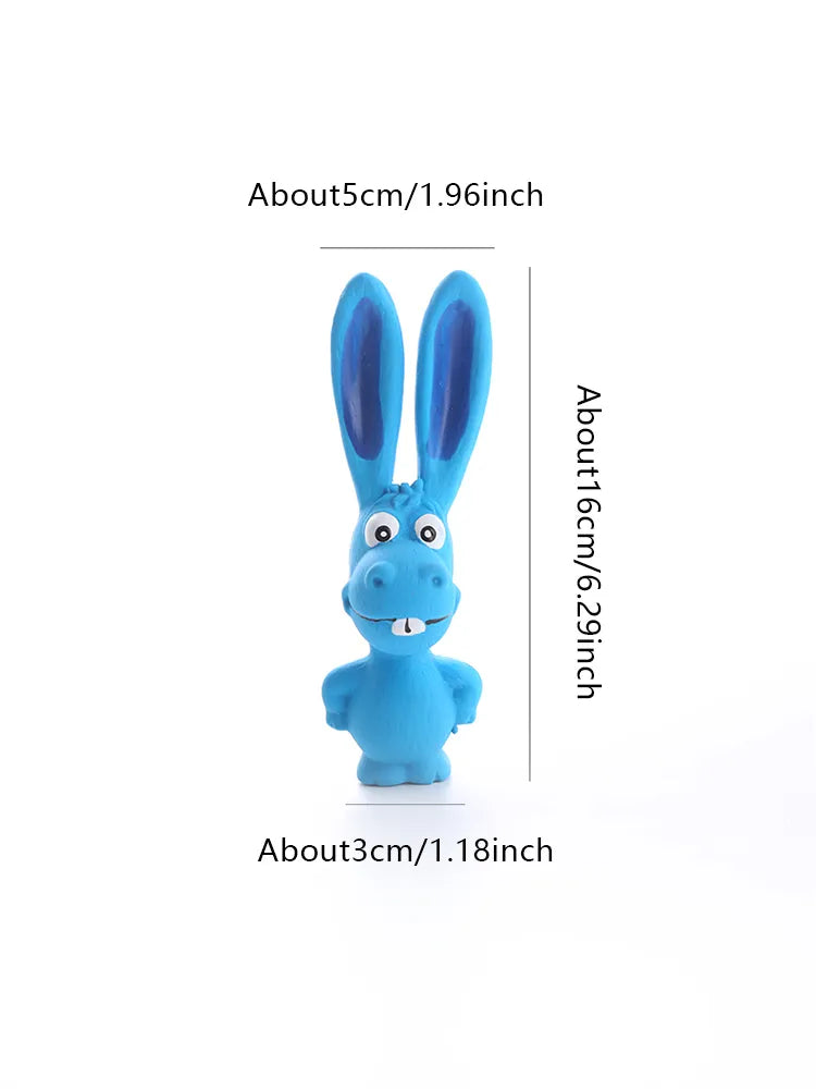 Dog Latex Chew Toy in Blue