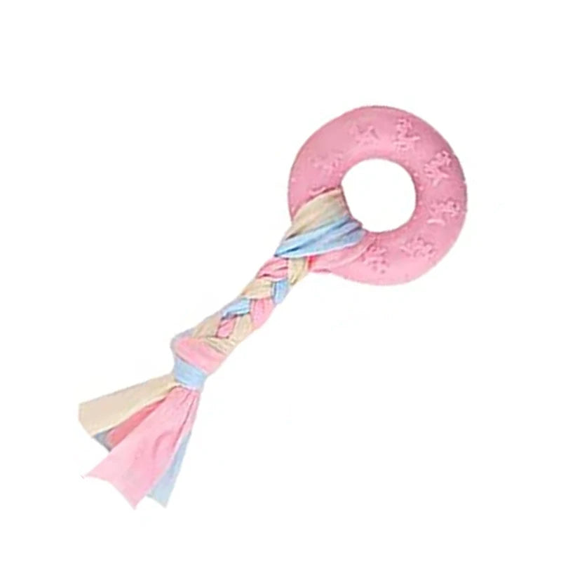 Dog Toy For Cleaning Teeth in Donut