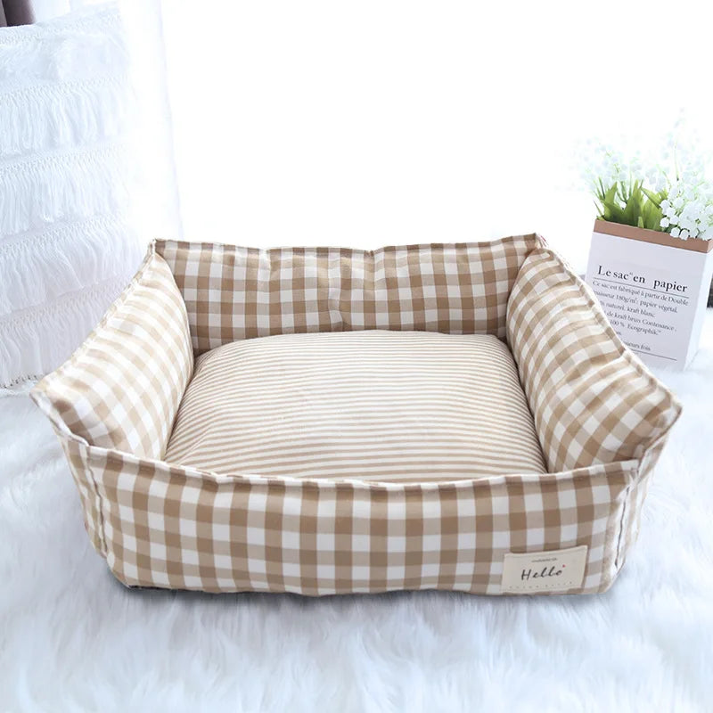 Indoor Dog Bed in Khaki Dog Bed