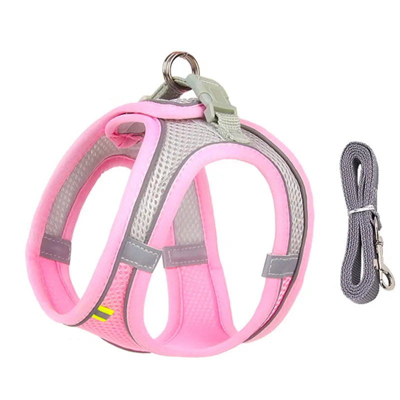 Comfort Harness For Small Dogs in Pink