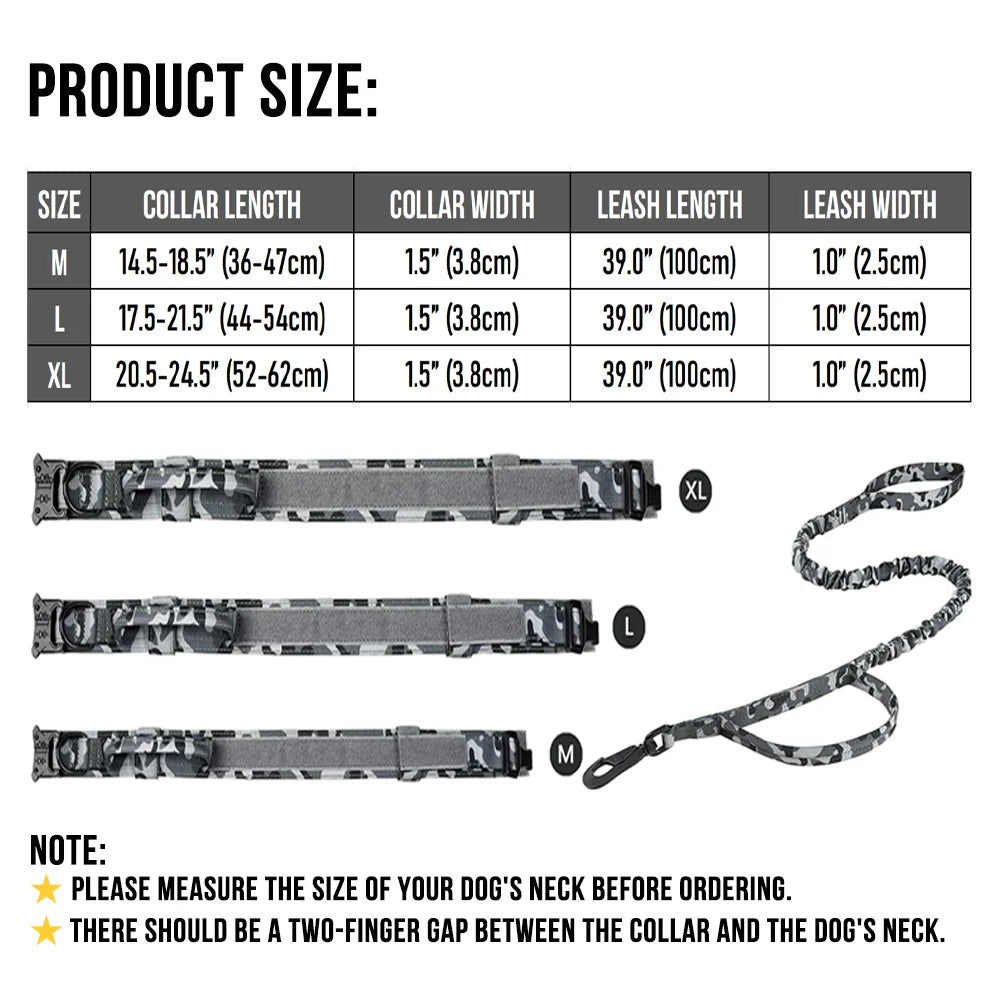 Tactical Dog Collar and Leash, photo 5