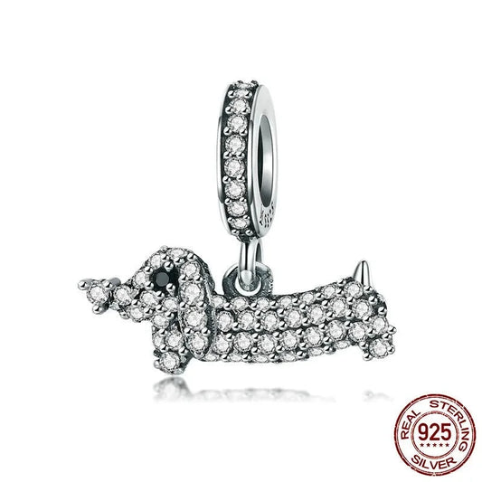 Sterling Dog Charms