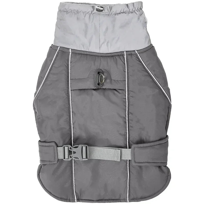 Waterproof Dog Jacket in Gray
