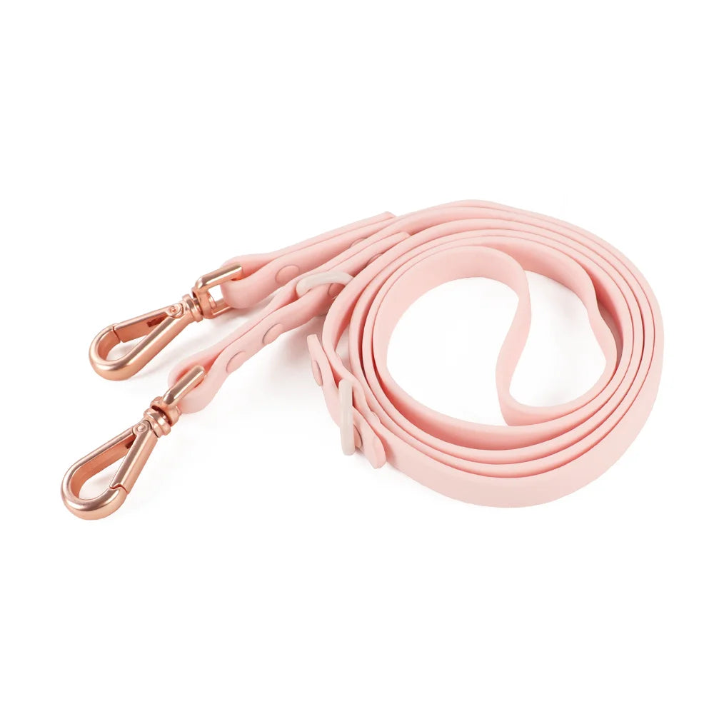 Double Harness For Dogs in Leash Pink