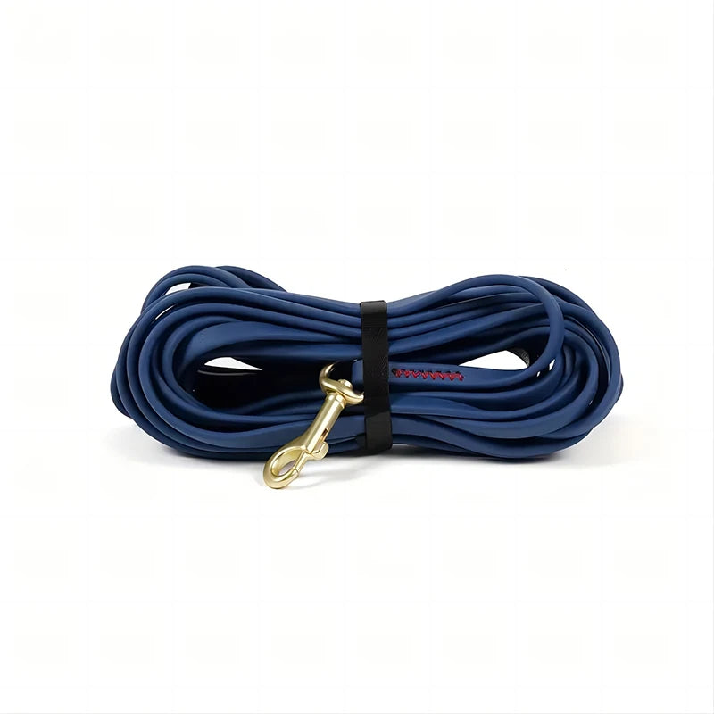 Dog Long Leash in Navy Blue