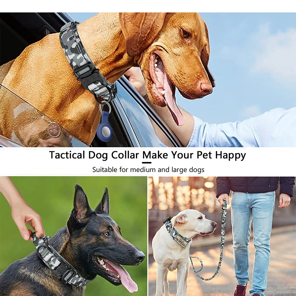 Tactical Dog Collar and Leash