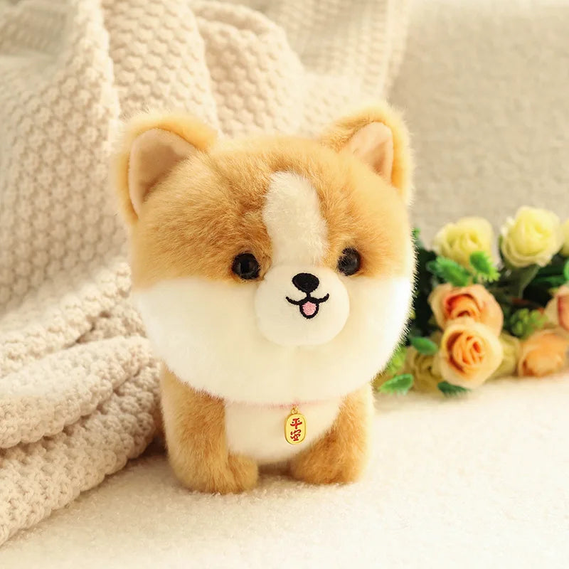 Realistic Stuffed Dogs in Welsh Corgi Pembroke