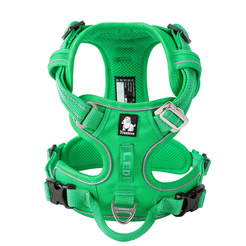 Dog Harness in Grass Green