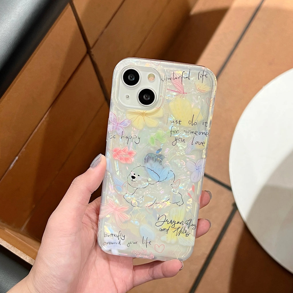 Korean Cute Dog Phone Case For iPhone, photo 5