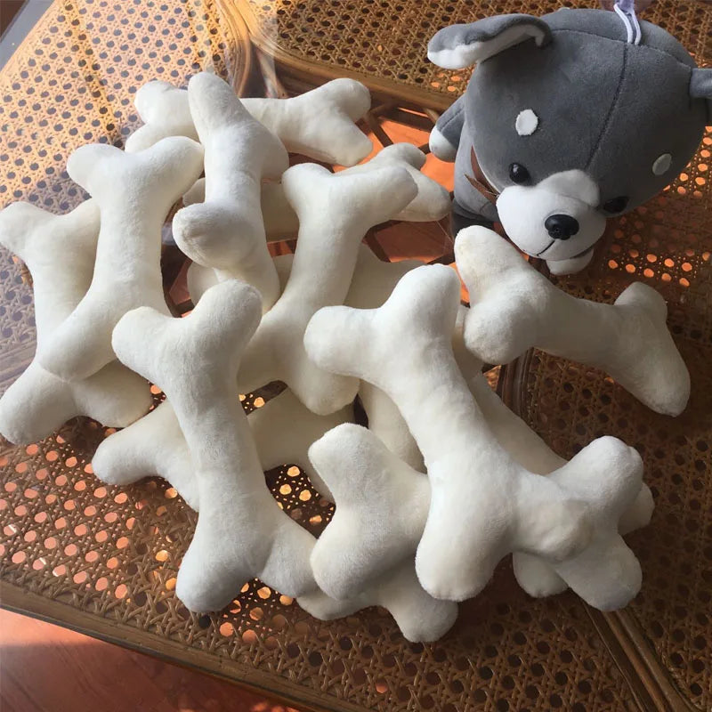 Plush Dog Bone Toy