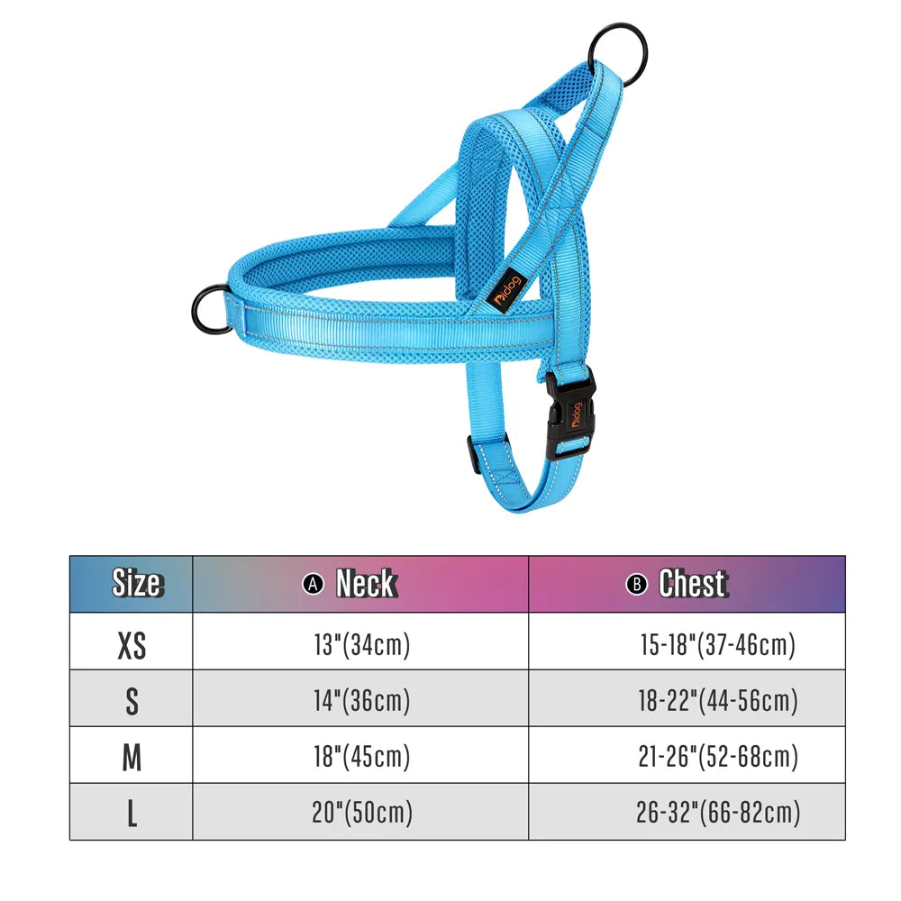 No Pull Dog Harness in Blue