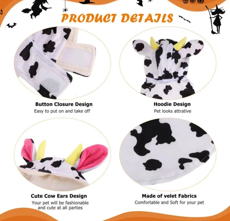 Dog Cow Costume