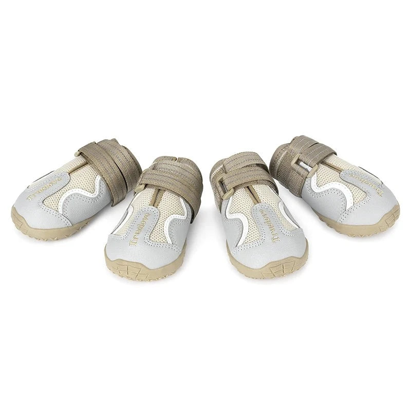 Breathable Dog Shoes in Gray Violet Peyote