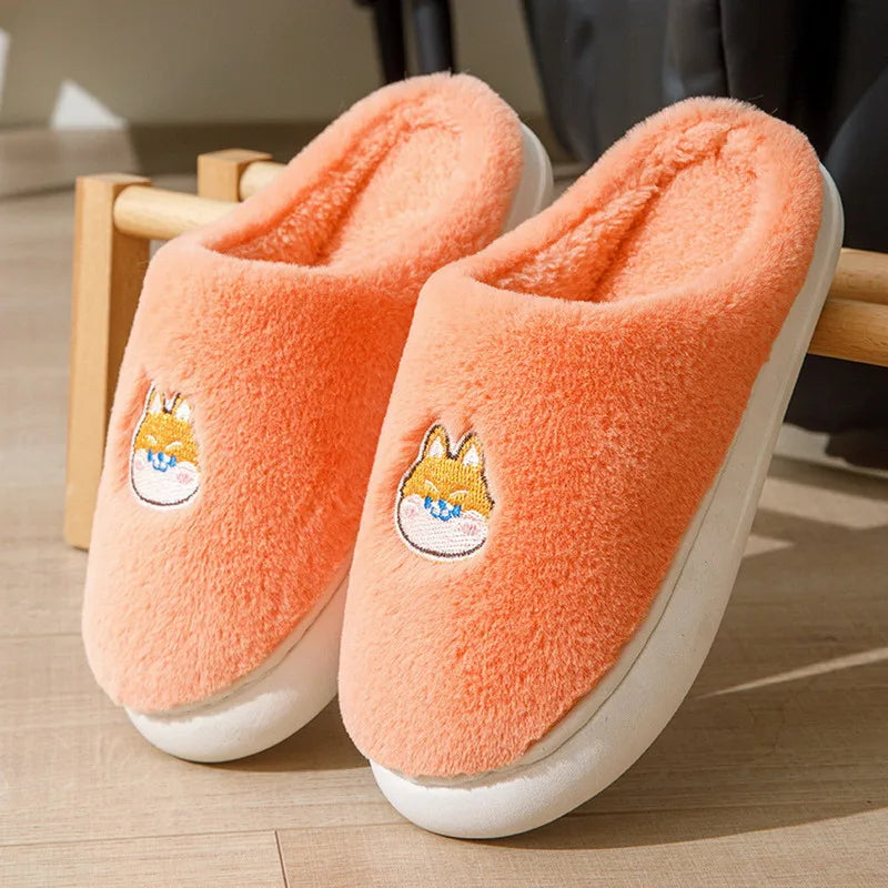 Smart Dog Slippers in Orange
