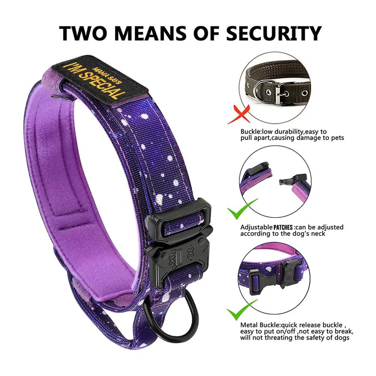 Tactical Dog Collar & Leash, photo 4