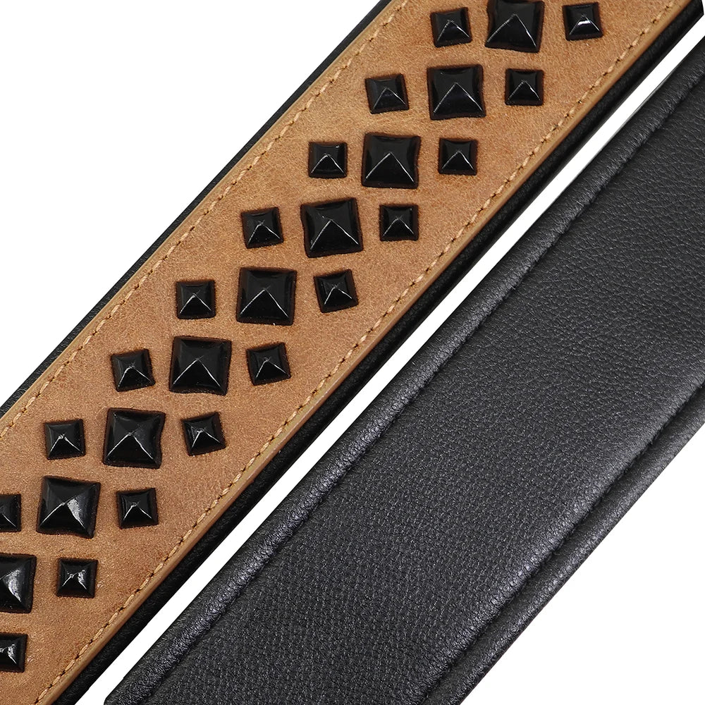 Leather Collar For Medium & Big Dog