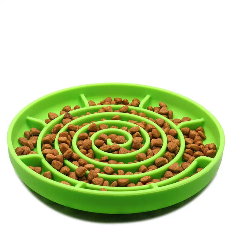 Slow Feeder For Dog in Light Green