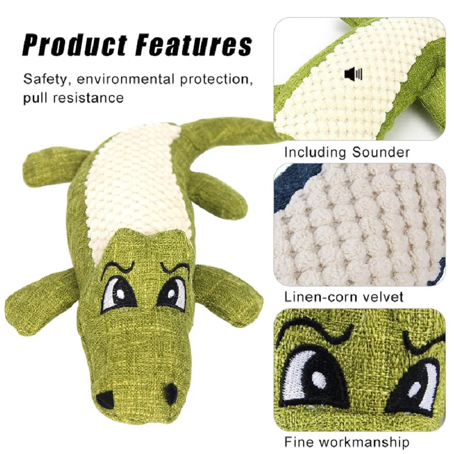 Dog Toy Alligator