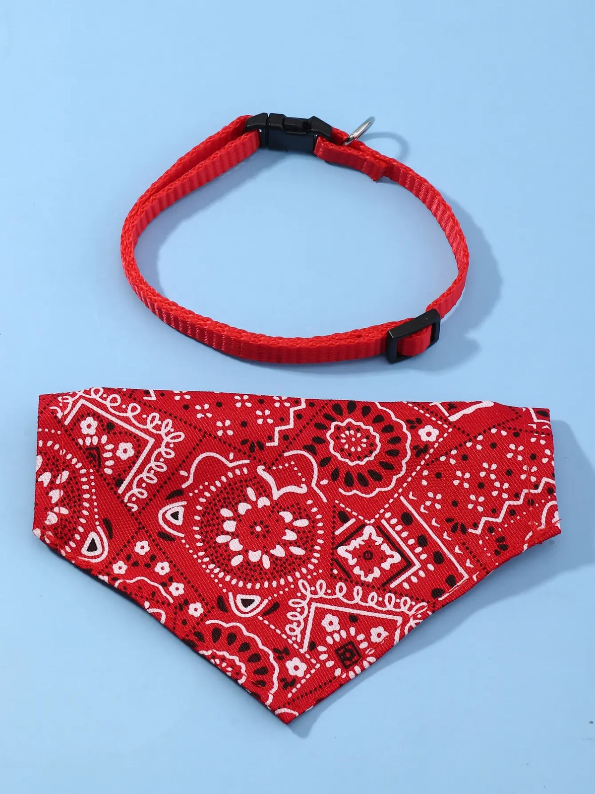 Dog Scarf in Red