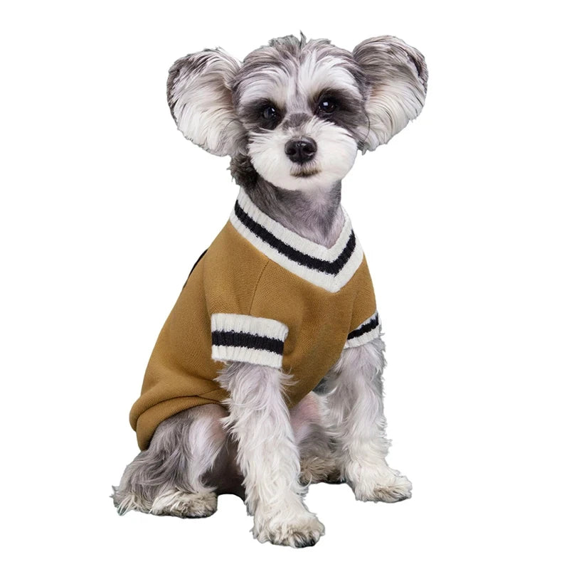 Dog Sweater Dog in Khaki
