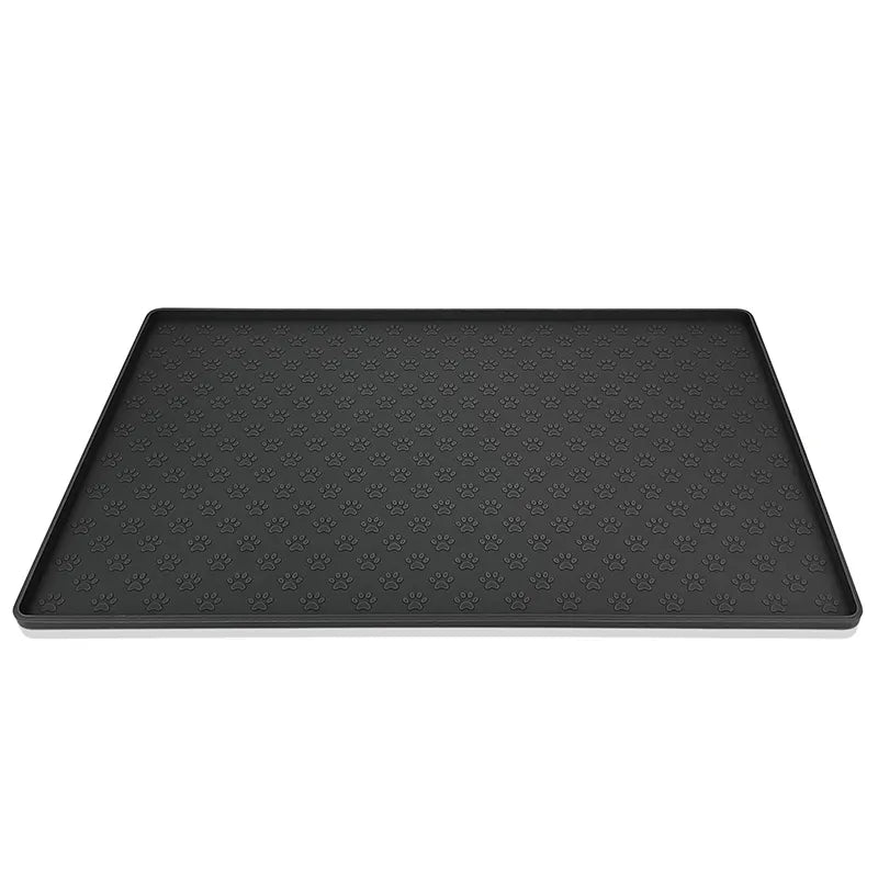 Dog Food Placemat in Black