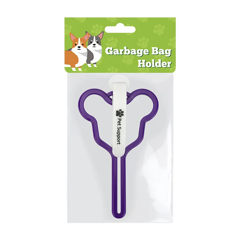 Dog Poop Bag Holder in Purple
