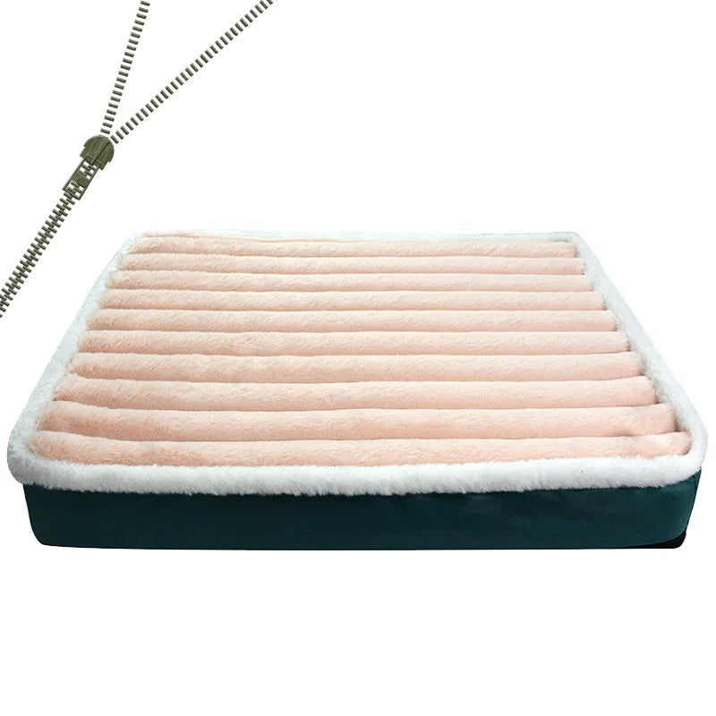 Washable Dog Bed in Pink