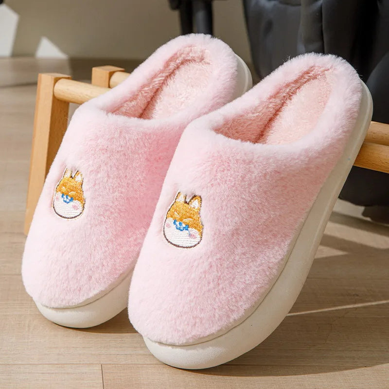 Smart Dog Slippers in Pink