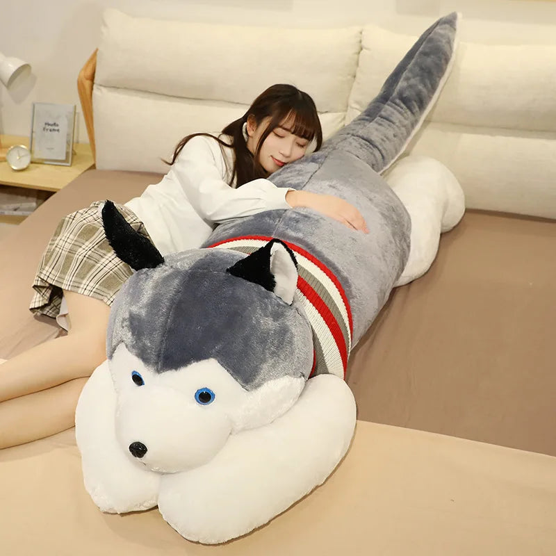Large Husky Plush Toy