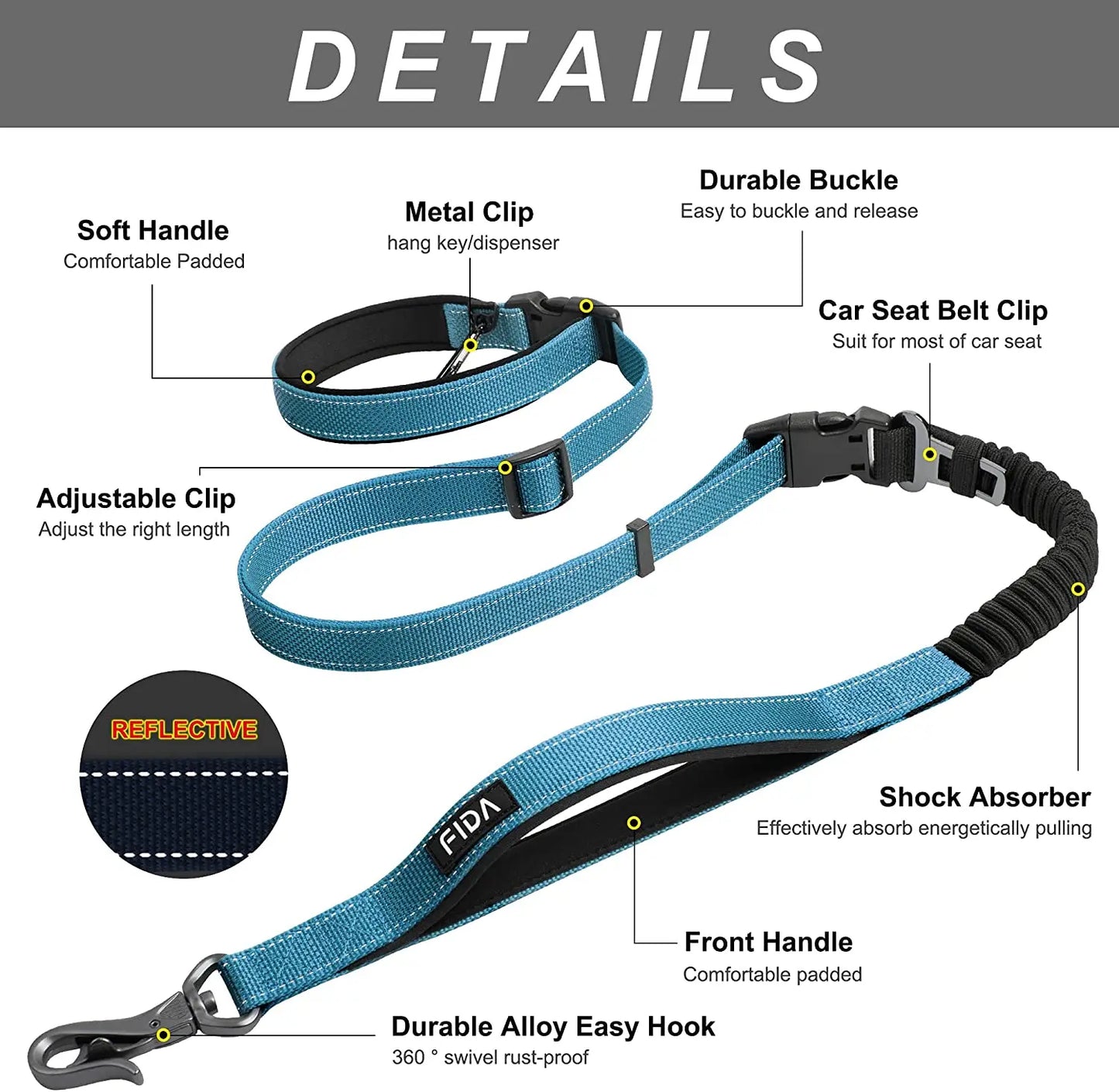 Adjustable Dog Leash