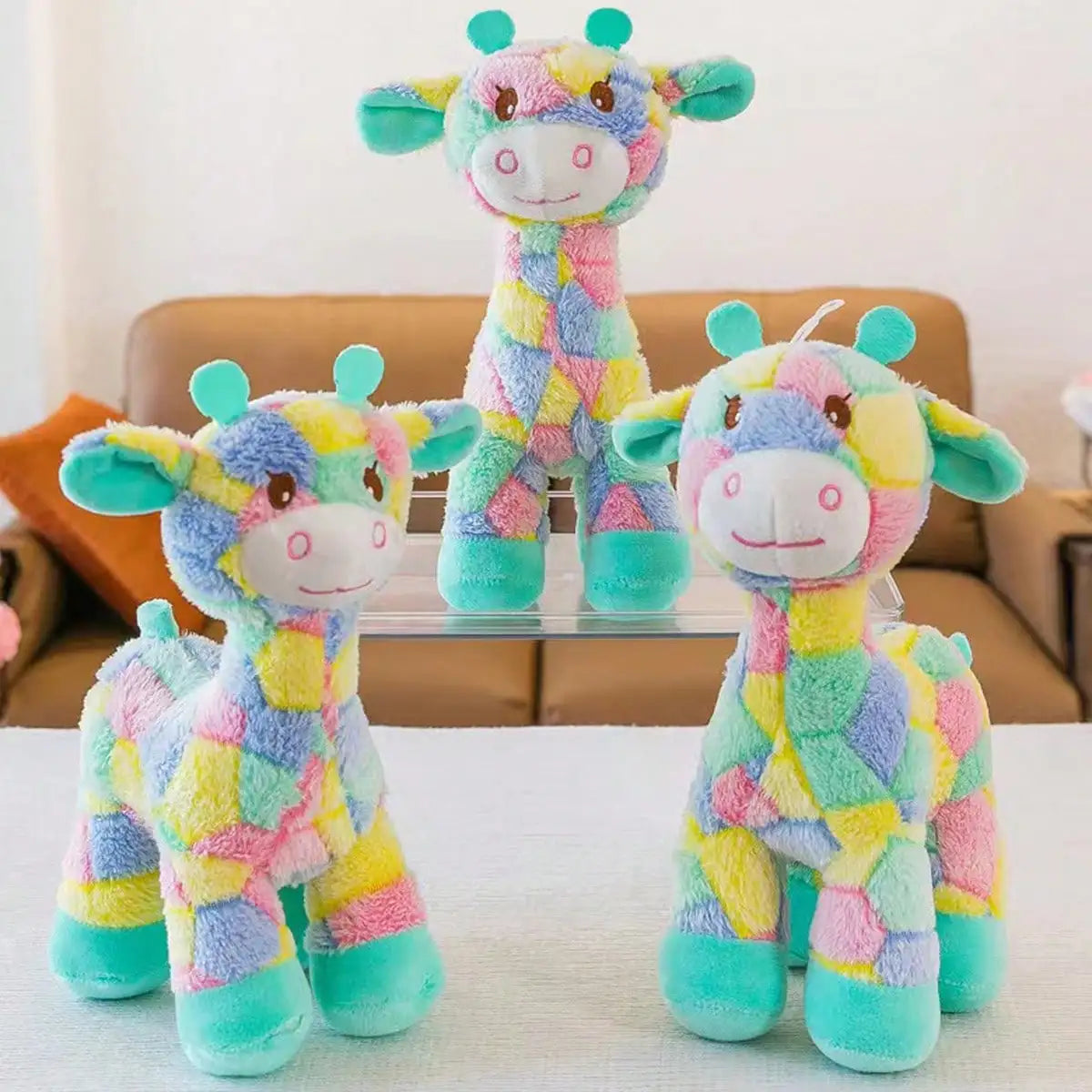 Dog Plush Toys in Multi Color