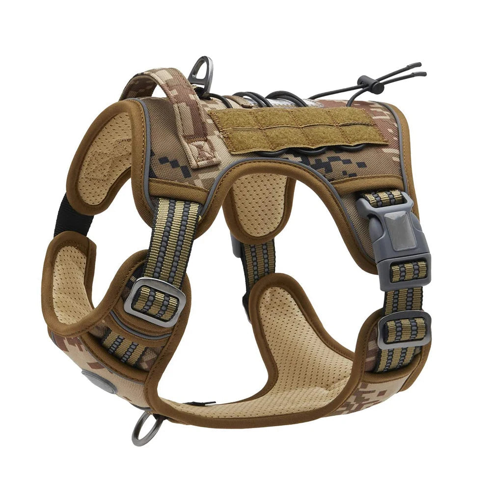Adjustable Tactical Dog Harness in Como Harness