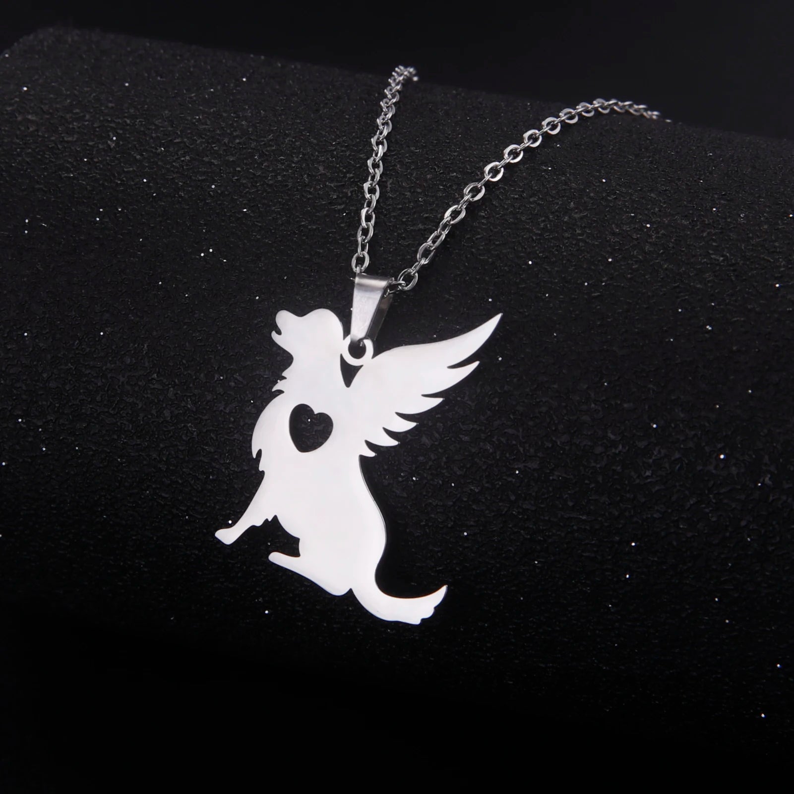 Angel Dog Necklace