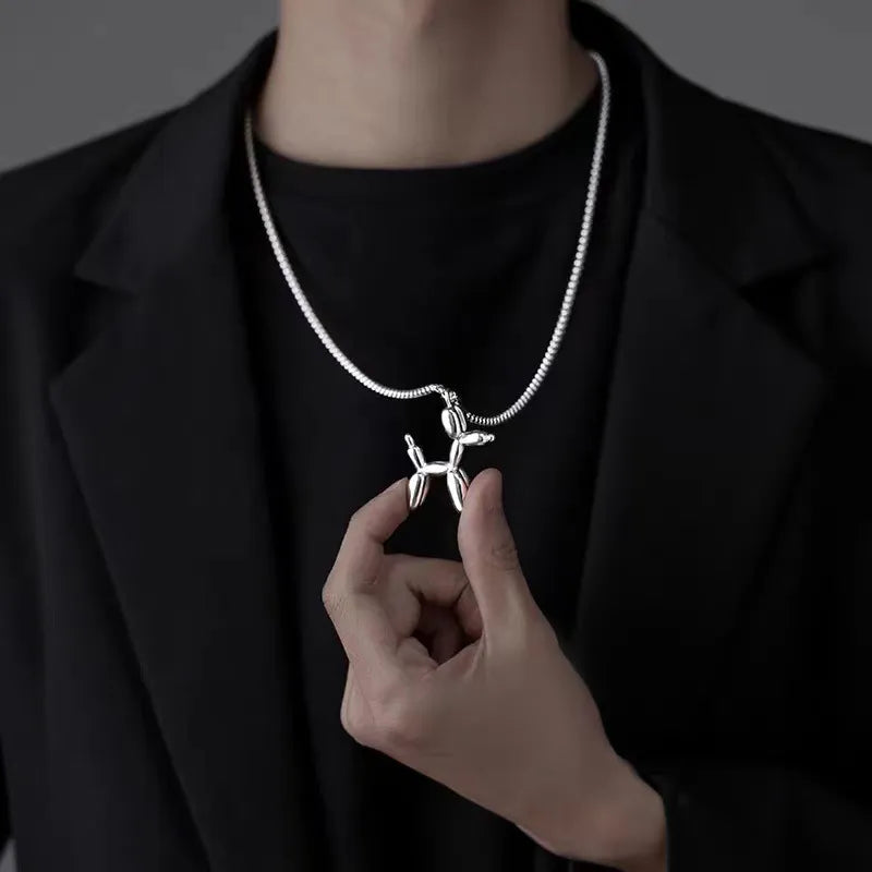 Balloon Dog Necklace