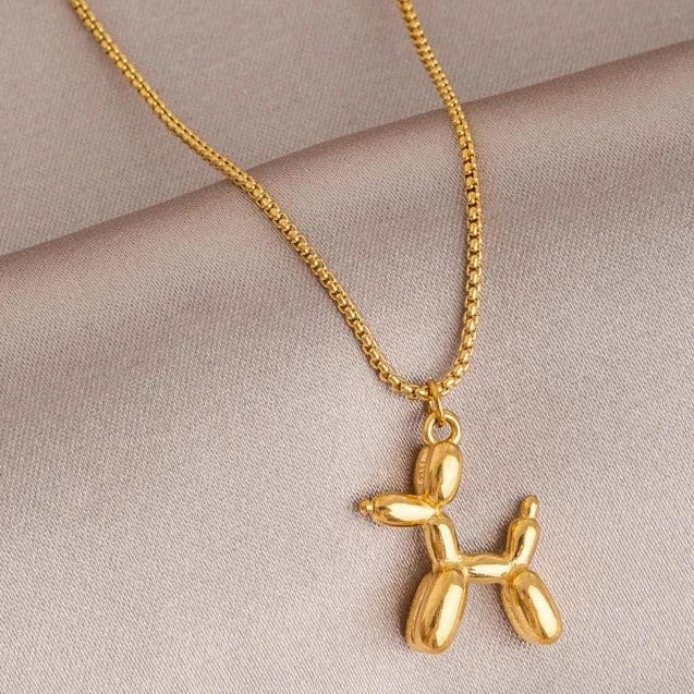 Balloon Dog Necklace