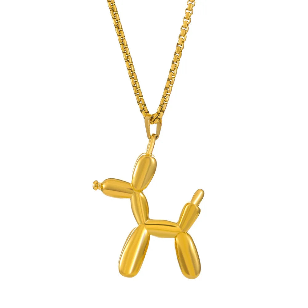 Balloon Dog Necklace