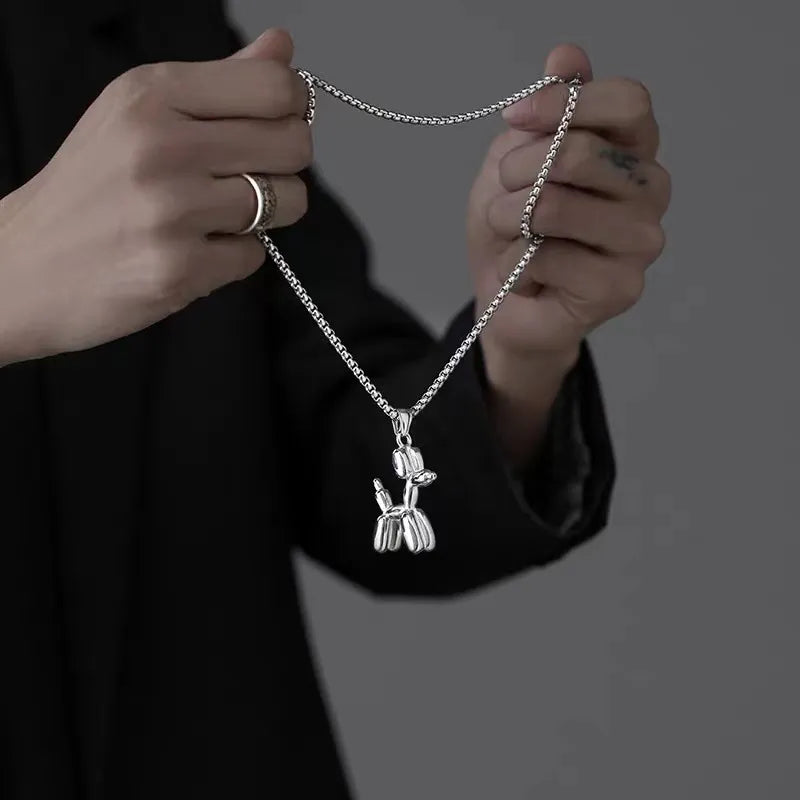 Balloon Dog Necklace