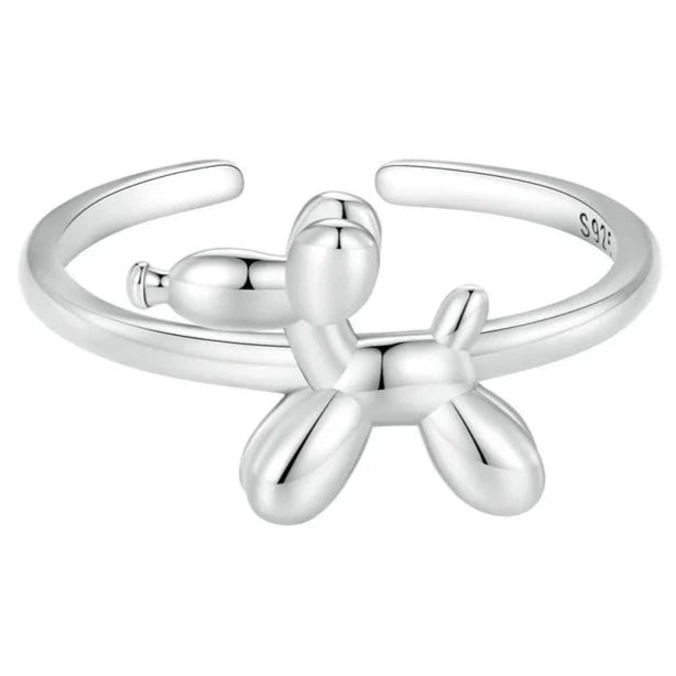This Balloon Dog Ring is crafted with love and attention to detail, making it the perfect accessory for dog lovers everywhere.