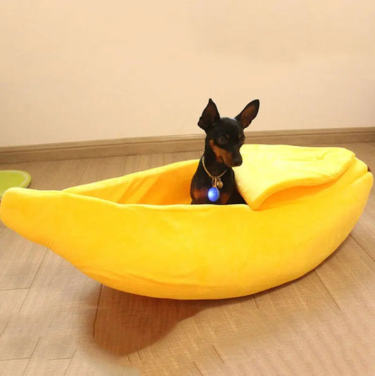 Banana Dog Bed