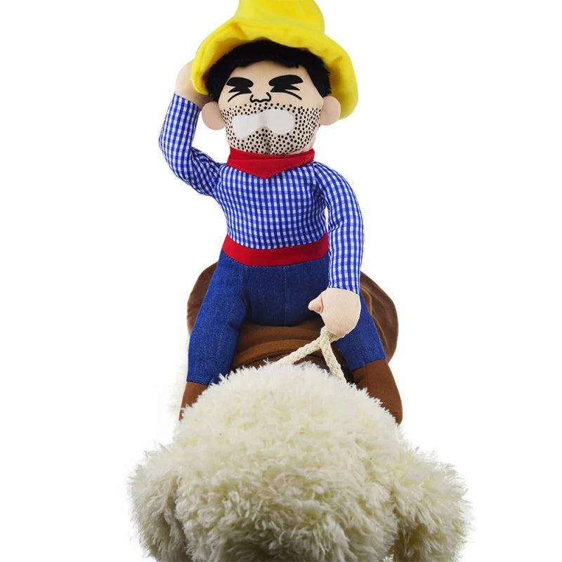 Cowboy Rider Dog Costume