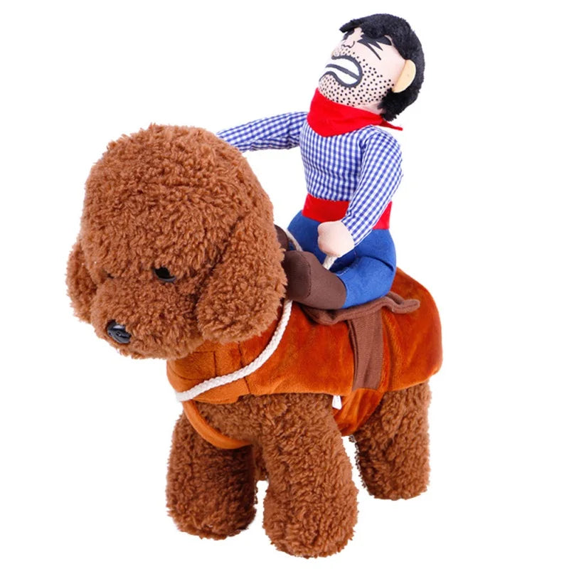 Cowboy Rider Dog Costume