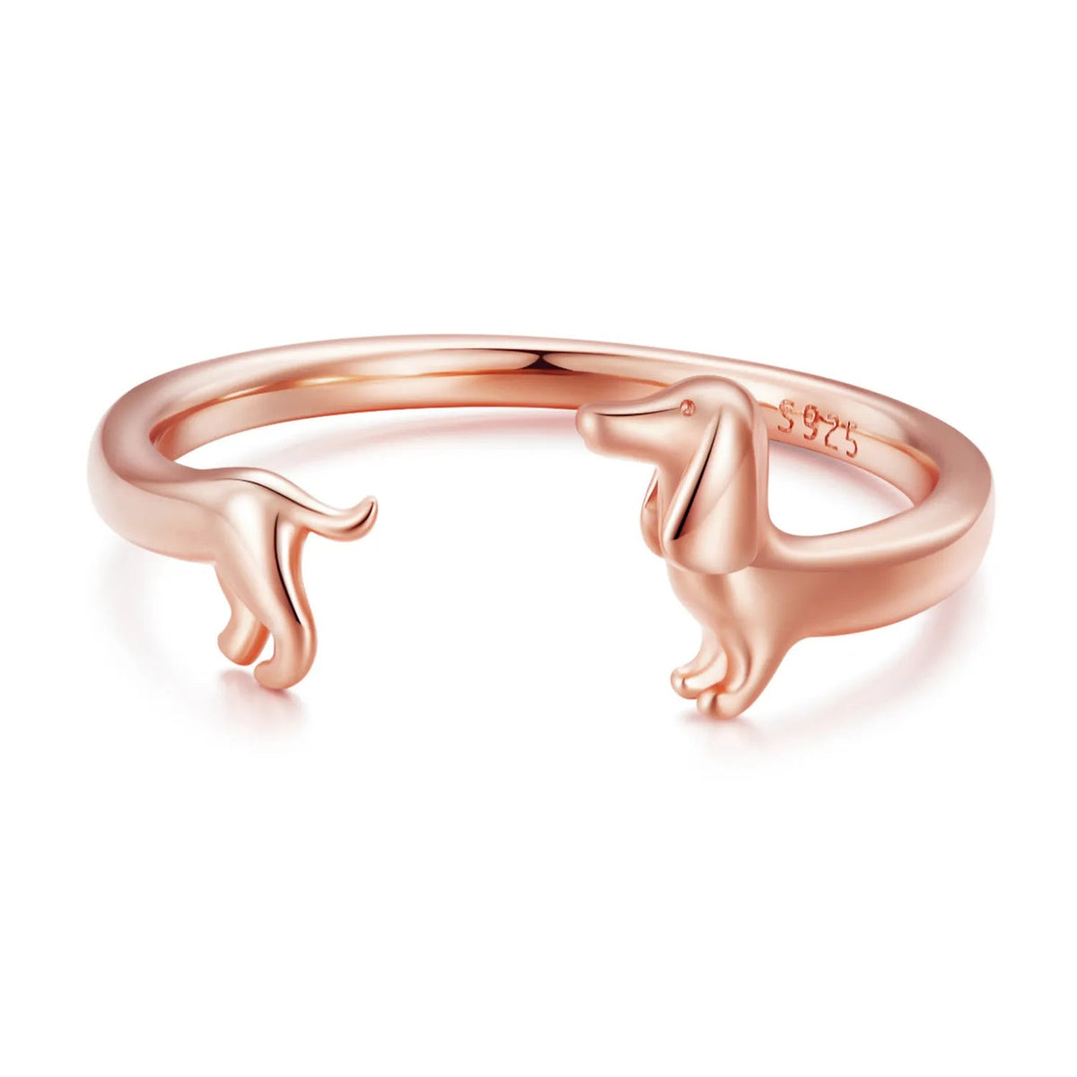 Dachshund Ring in Pink