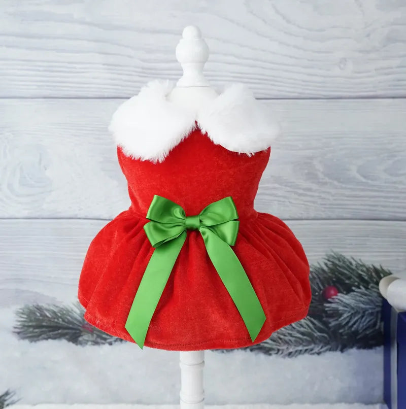 Dog Christmas Dress