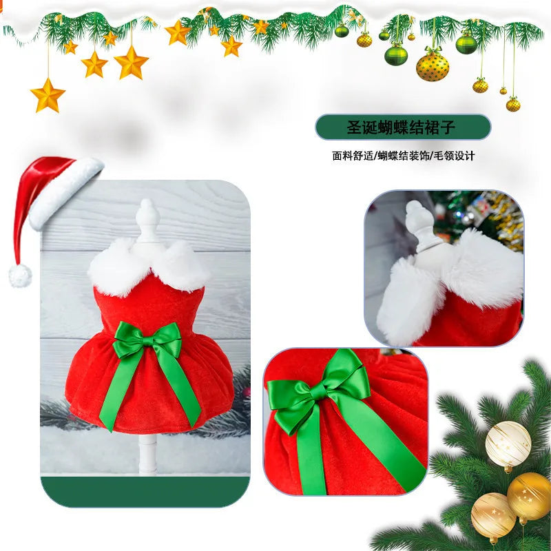 Dog Christmas Dress