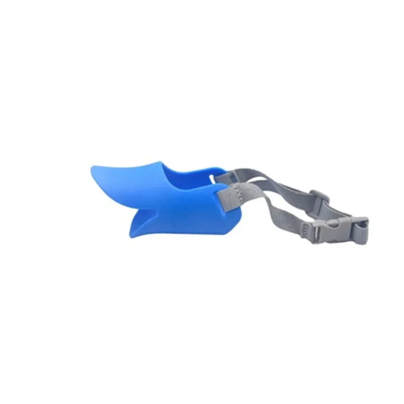 Dog Duck Muzzle in Blue
