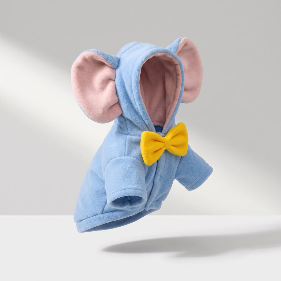 Material: Made from high-quality polyester, this adorable costume is soft, comfortable, and durable, ensuring maximum comfort for your furry friend.