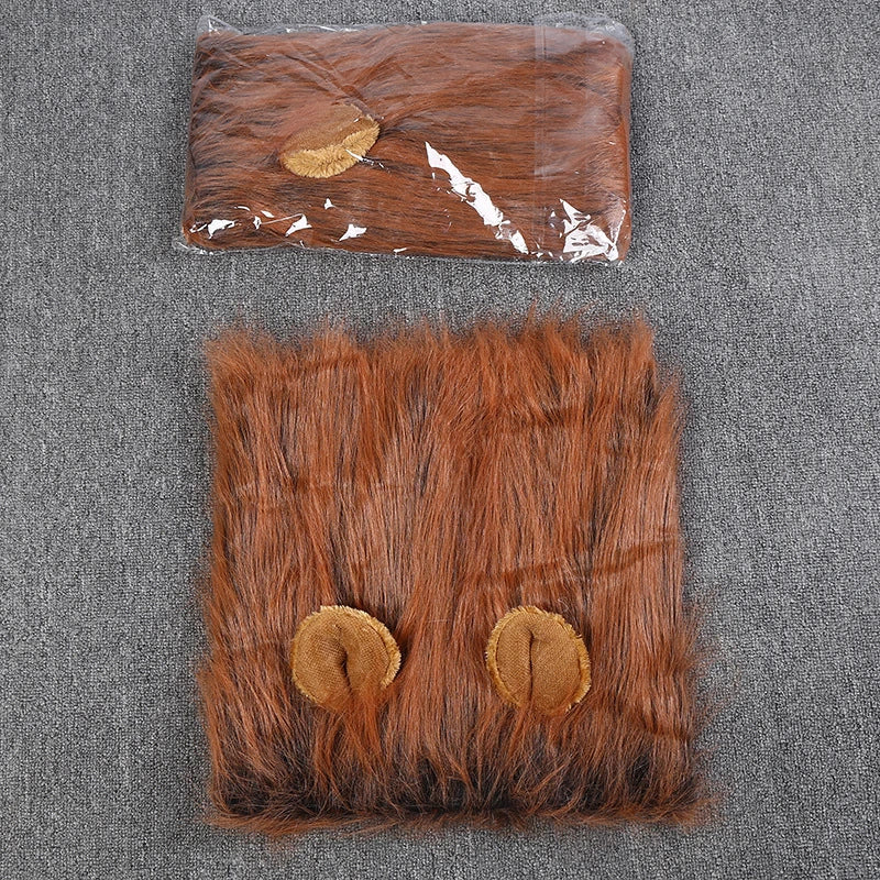 Dog Lion Costume in Dark Brown
