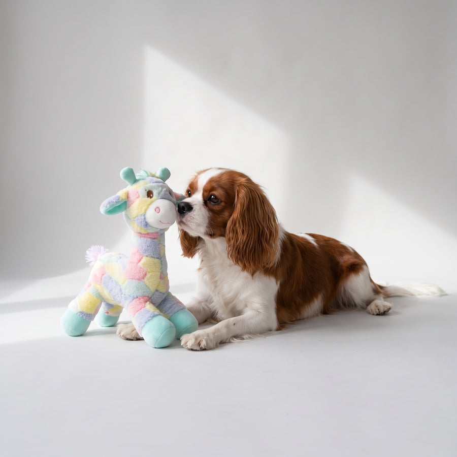 Soft and cuddly plush material made from high-quality polyester fiber